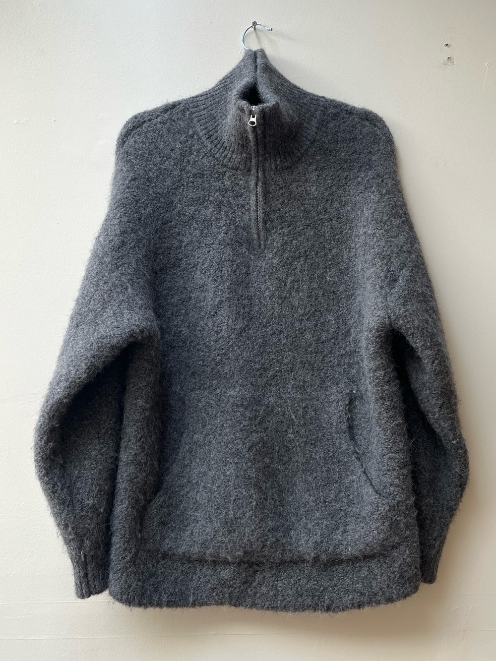 BARE Knitwear Billy Quarter-Zip Sweater